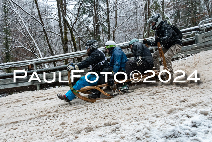 53. Hornschlittenrennen Partenkirchen, 06.01.2024