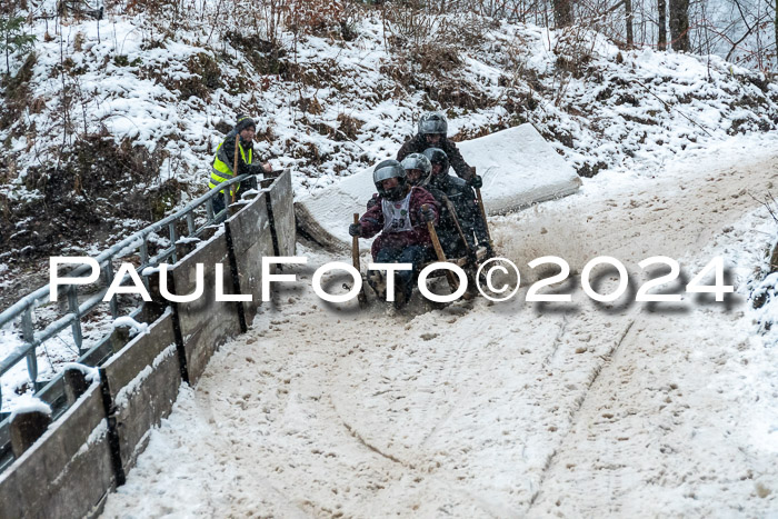 53. Hornschlittenrennen Partenkirchen, 06.01.2024