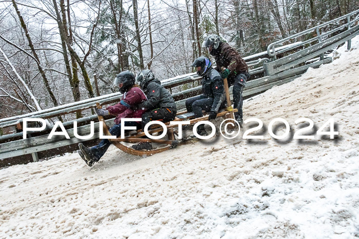 53. Hornschlittenrennen Partenkirchen, 06.01.2024