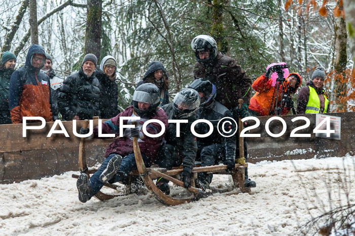 53. Hornschlittenrennen Partenkirchen, 06.01.2024