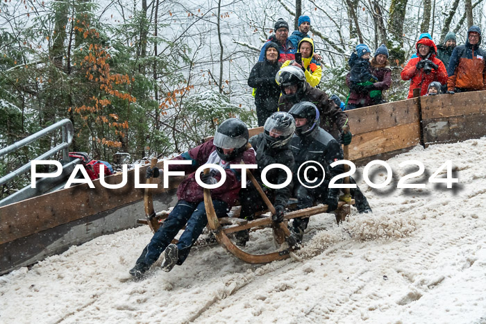 53. Hornschlittenrennen Partenkirchen, 06.01.2024