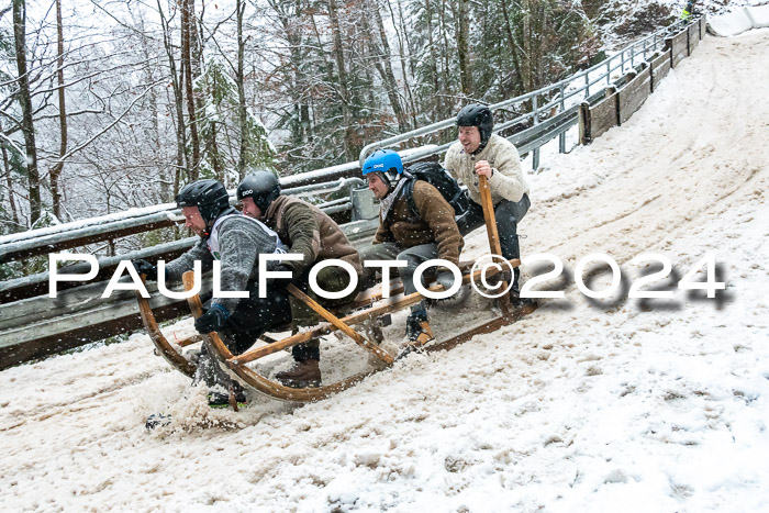 53. Hornschlittenrennen Partenkirchen, 06.01.2024
