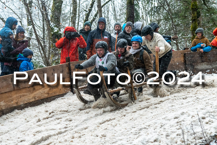 53. Hornschlittenrennen Partenkirchen, 06.01.2024