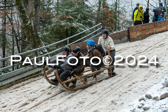 53. Hornschlittenrennen Partenkirchen, 06.01.2024