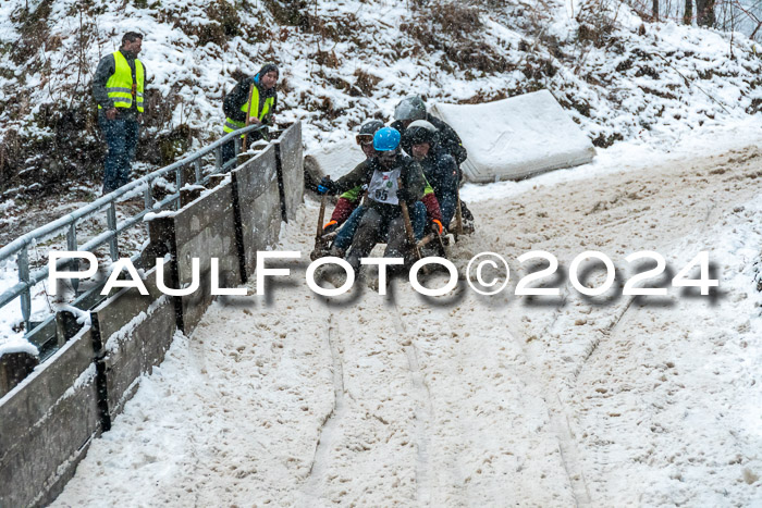 53. Hornschlittenrennen Partenkirchen, 06.01.2024
