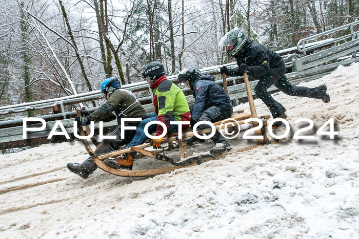 53. Hornschlittenrennen Partenkirchen, 06.01.2024