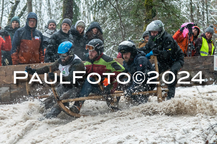 53. Hornschlittenrennen Partenkirchen, 06.01.2024