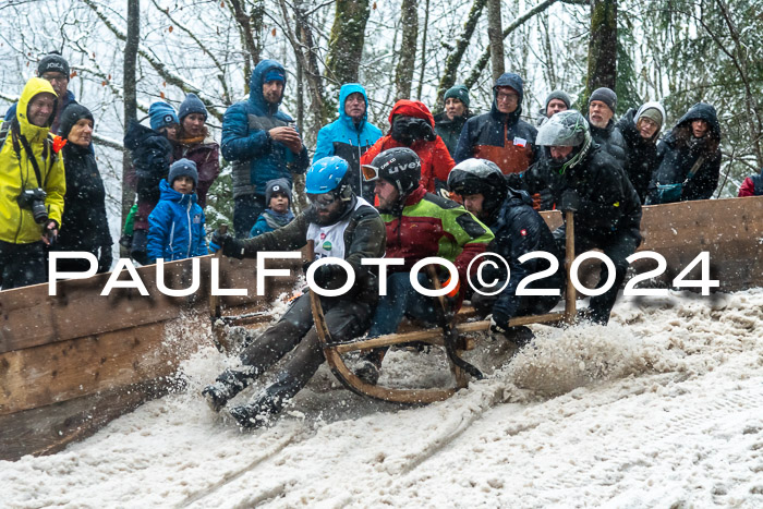 53. Hornschlittenrennen Partenkirchen, 06.01.2024