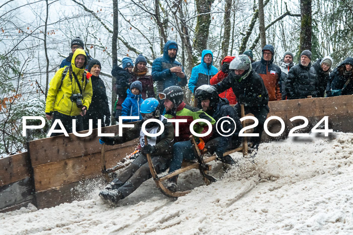 53. Hornschlittenrennen Partenkirchen, 06.01.2024