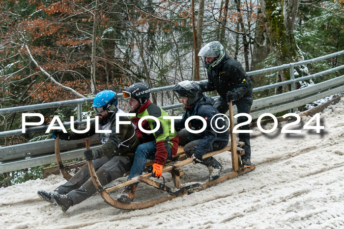 53. Hornschlittenrennen Partenkirchen, 06.01.2024