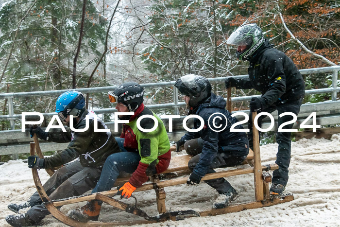 53. Hornschlittenrennen Partenkirchen, 06.01.2024