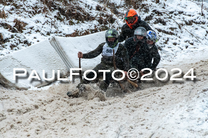 53. Hornschlittenrennen Partenkirchen, 06.01.2024