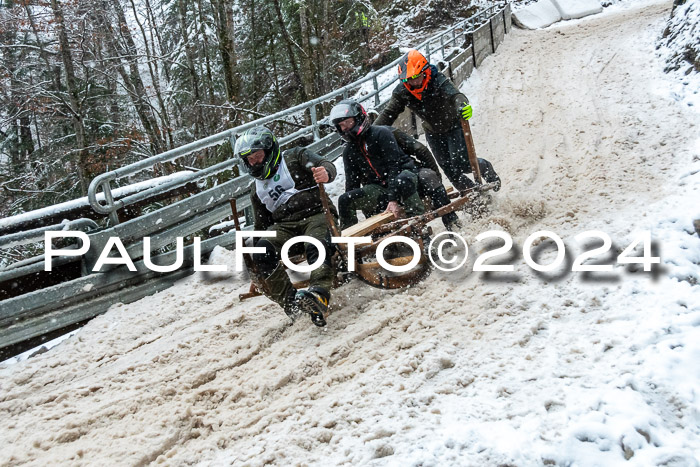53. Hornschlittenrennen Partenkirchen, 06.01.2024