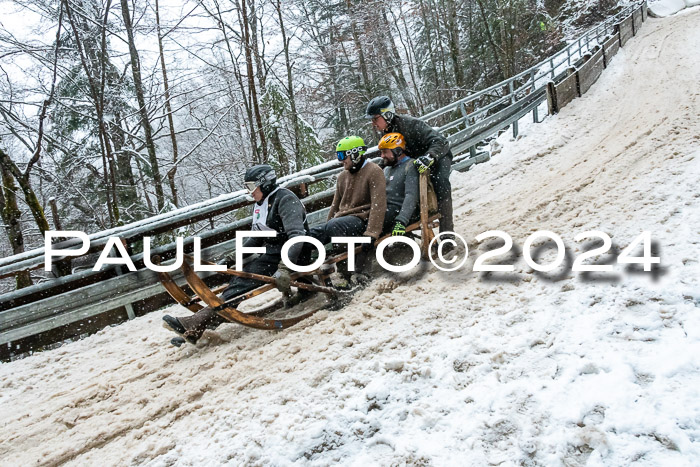 53. Hornschlittenrennen Partenkirchen, 06.01.2024