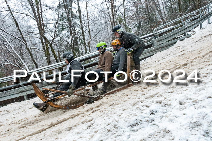 53. Hornschlittenrennen Partenkirchen, 06.01.2024