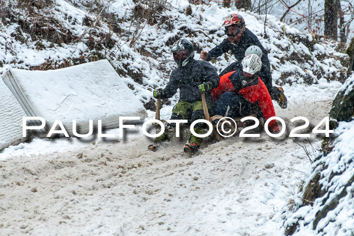 53. Hornschlittenrennen Partenkirchen, 06.01.2024