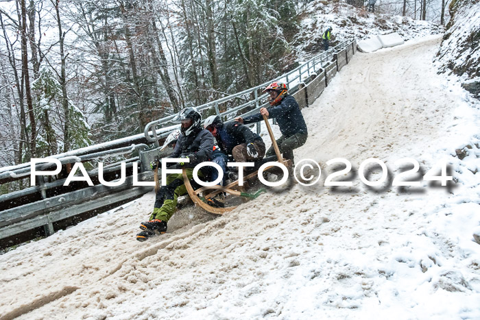 53. Hornschlittenrennen Partenkirchen, 06.01.2024