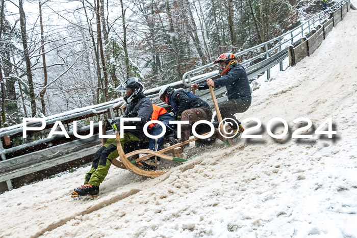 53. Hornschlittenrennen Partenkirchen, 06.01.2024