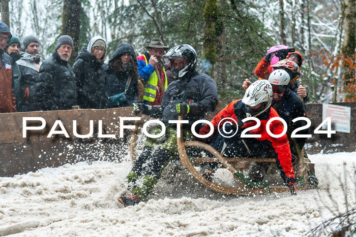 53. Hornschlittenrennen Partenkirchen, 06.01.2024