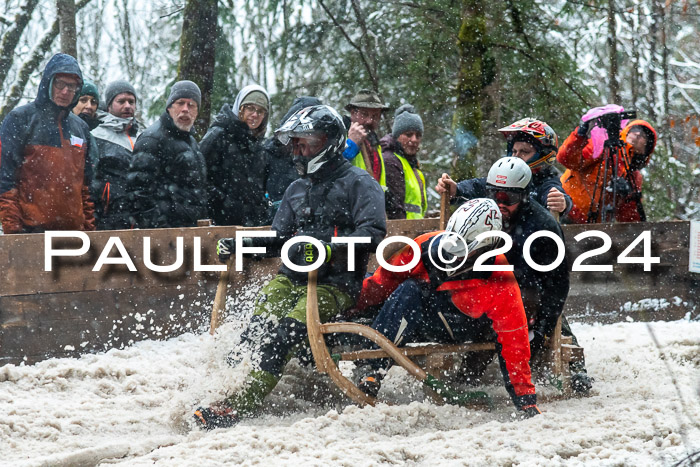 53. Hornschlittenrennen Partenkirchen, 06.01.2024