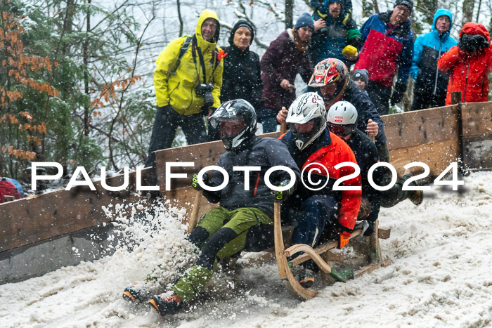 53. Hornschlittenrennen Partenkirchen, 06.01.2024
