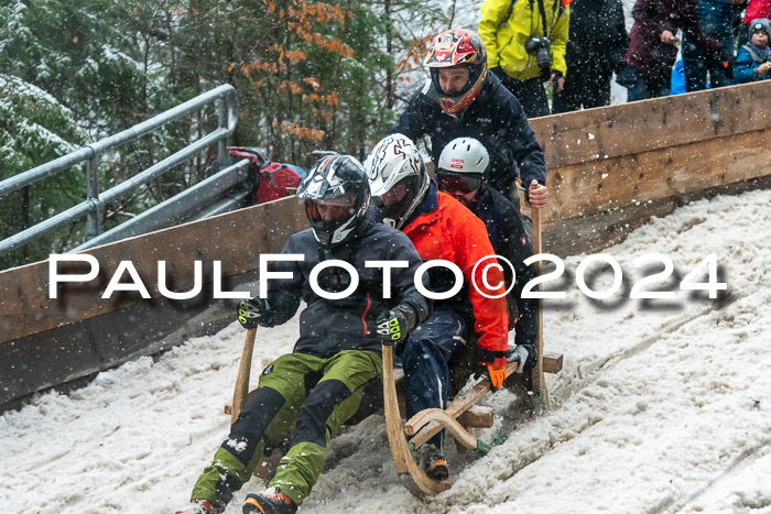 53. Hornschlittenrennen Partenkirchen, 06.01.2024