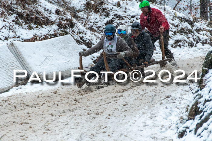 53. Hornschlittenrennen Partenkirchen, 06.01.2024