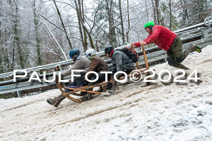 53. Hornschlittenrennen Partenkirchen, 06.01.2024