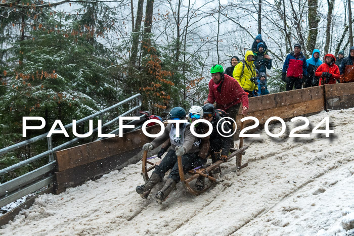53. Hornschlittenrennen Partenkirchen, 06.01.2024