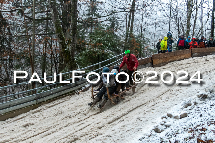 53. Hornschlittenrennen Partenkirchen, 06.01.2024