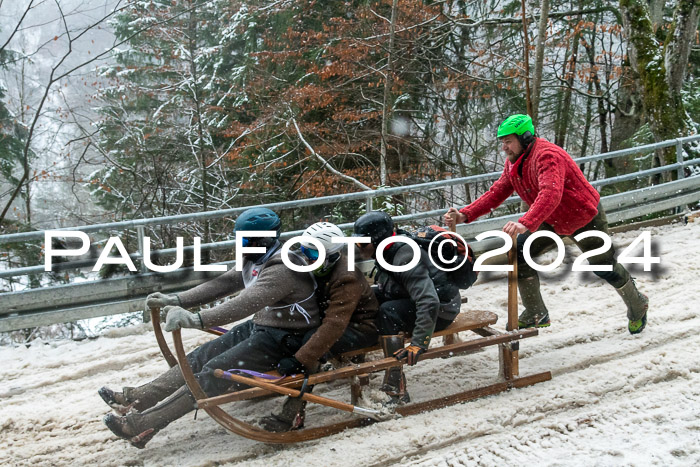53. Hornschlittenrennen Partenkirchen, 06.01.2024