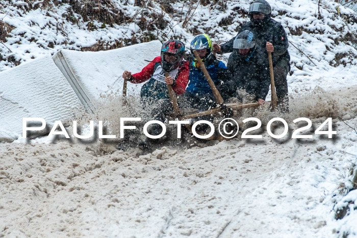 53. Hornschlittenrennen Partenkirchen, 06.01.2024