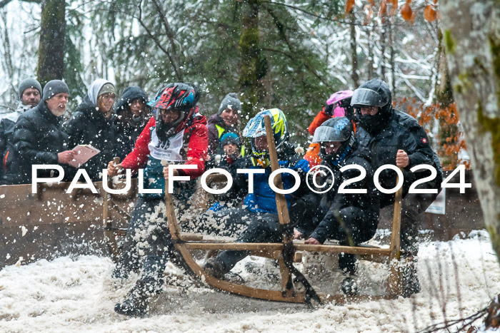 53. Hornschlittenrennen Partenkirchen, 06.01.2024