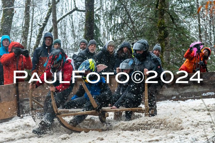 53. Hornschlittenrennen Partenkirchen, 06.01.2024