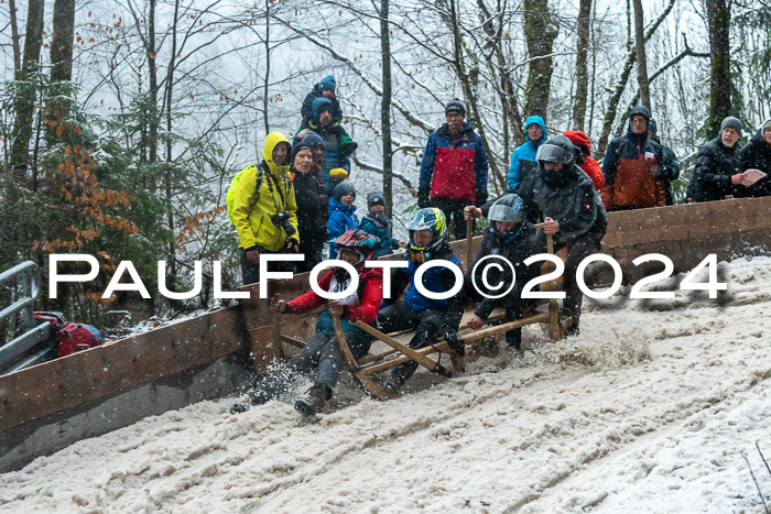 53. Hornschlittenrennen Partenkirchen, 06.01.2024