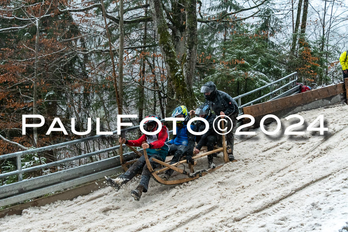 53. Hornschlittenrennen Partenkirchen, 06.01.2024