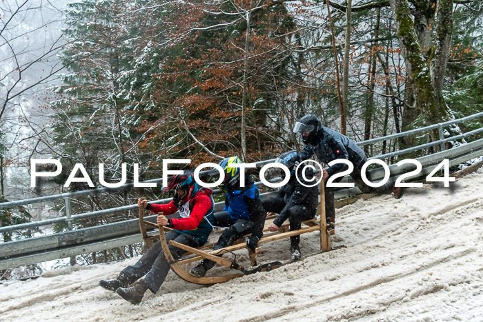 53. Hornschlittenrennen Partenkirchen, 06.01.2024