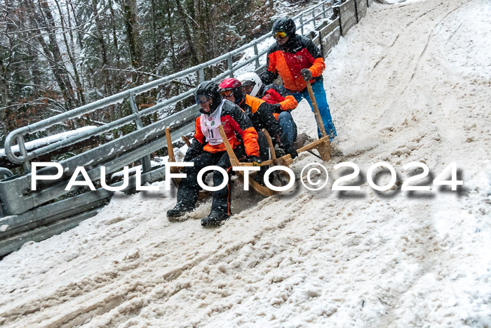 53. Hornschlittenrennen Partenkirchen, 06.01.2024