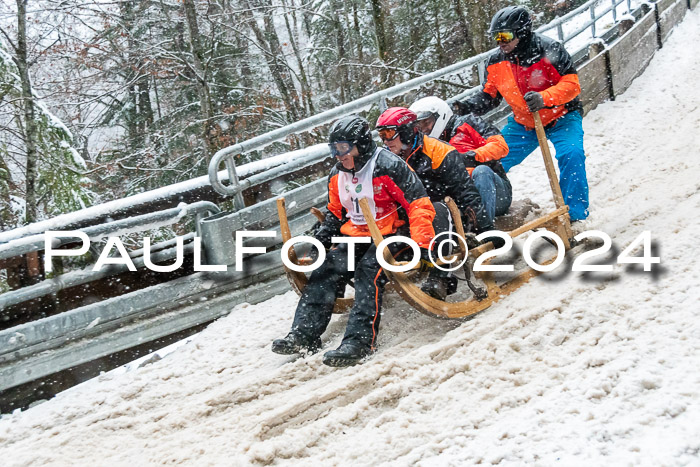 53. Hornschlittenrennen Partenkirchen, 06.01.2024