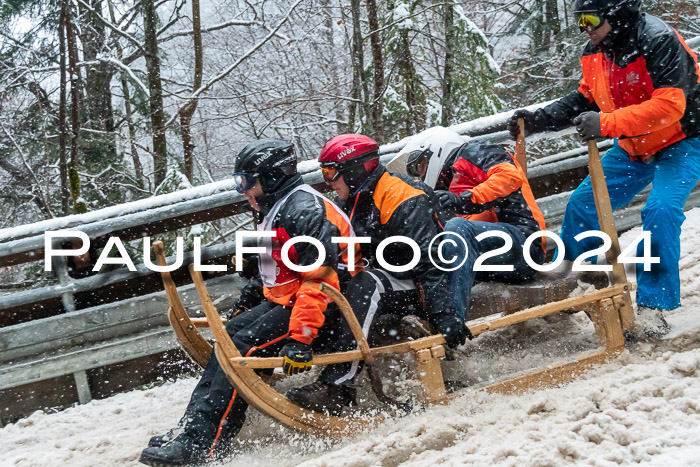 53. Hornschlittenrennen Partenkirchen, 06.01.2024
