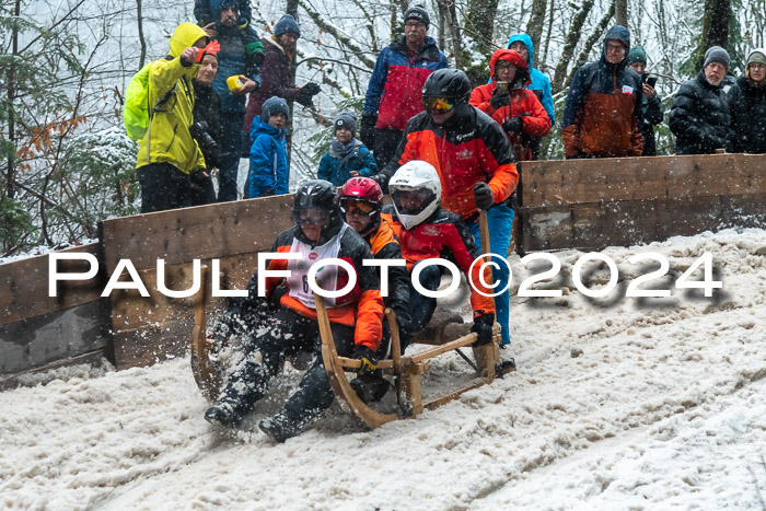 53. Hornschlittenrennen Partenkirchen, 06.01.2024