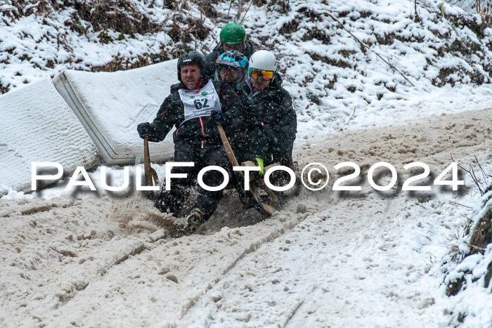 53. Hornschlittenrennen Partenkirchen, 06.01.2024