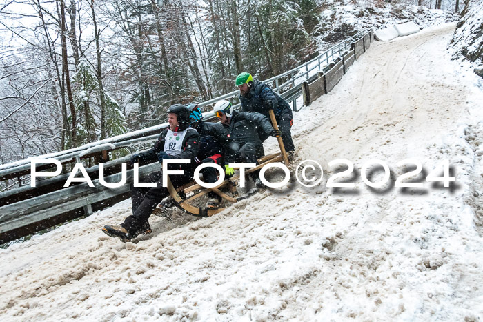 53. Hornschlittenrennen Partenkirchen, 06.01.2024