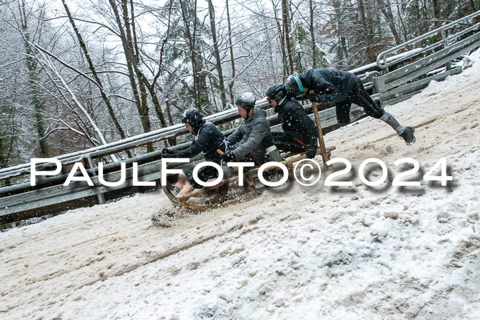 53. Hornschlittenrennen Partenkirchen, 06.01.2024