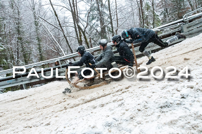 53. Hornschlittenrennen Partenkirchen, 06.01.2024