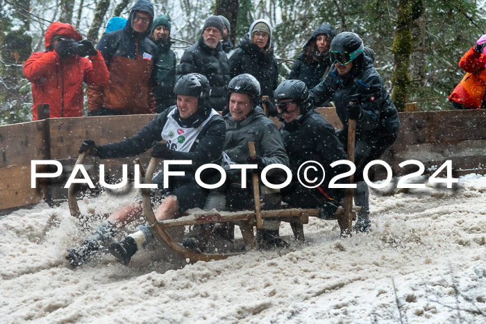 53. Hornschlittenrennen Partenkirchen, 06.01.2024