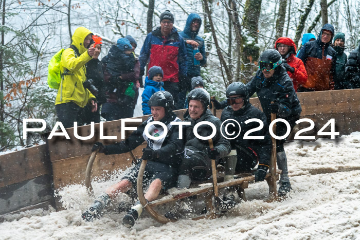 53. Hornschlittenrennen Partenkirchen, 06.01.2024