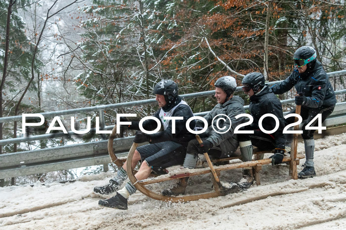 53. Hornschlittenrennen Partenkirchen, 06.01.2024