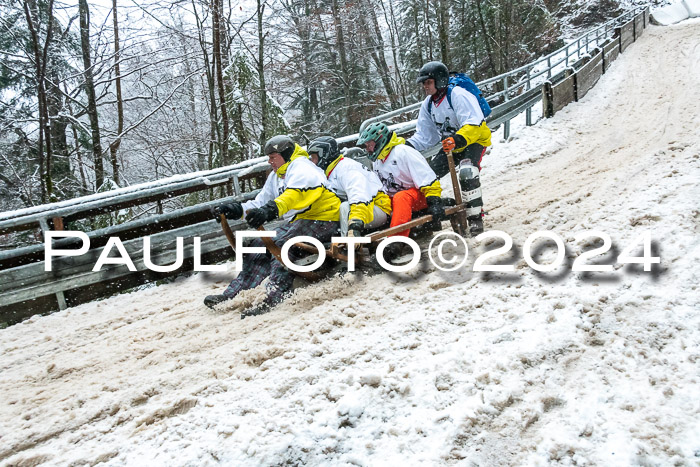 53. Hornschlittenrennen Partenkirchen, 06.01.2024