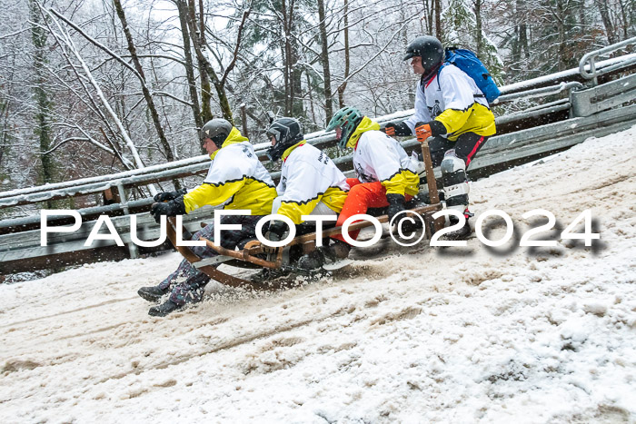 53. Hornschlittenrennen Partenkirchen, 06.01.2024
